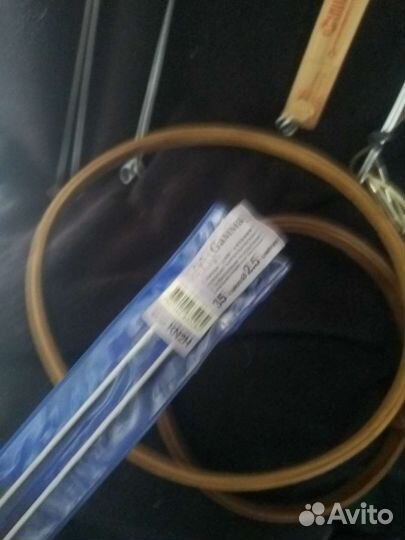 Пяльца для вышивания СССР, спицы для вязания