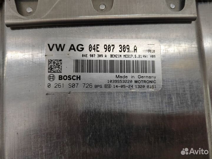 Эбу двс VW / Skoda 1,4TSI 04E907309A