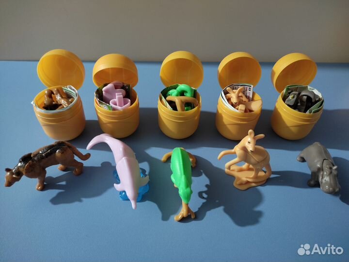 Игрушки киндер натунс 2023