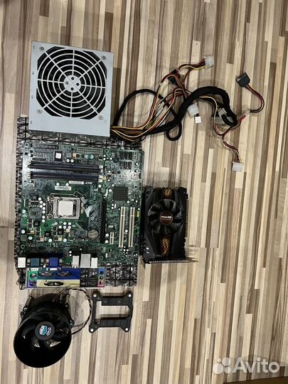 Материнская плата с процессором 1156