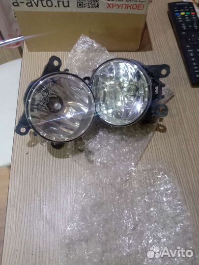 Противотуманные фары на весту