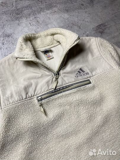 Анорак шерпа Adidas Vintage 00's Оригинал