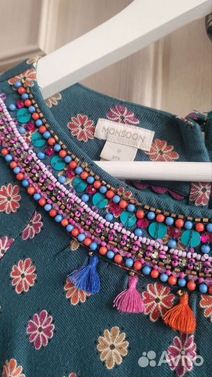 Платье для девочки Monsoon 11 лет