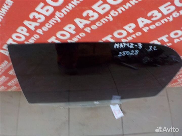 Стекло двери заднее левое Daewoo Matiz M100 M150