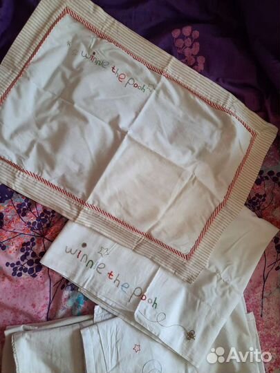 Постельное белье детское с вышивкой. Мазекея