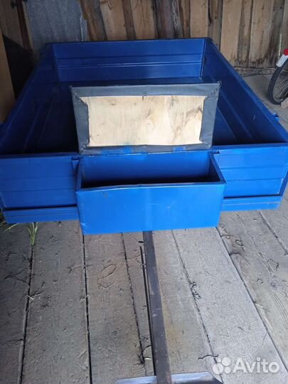 Тележка-прицеп к мотоблоку