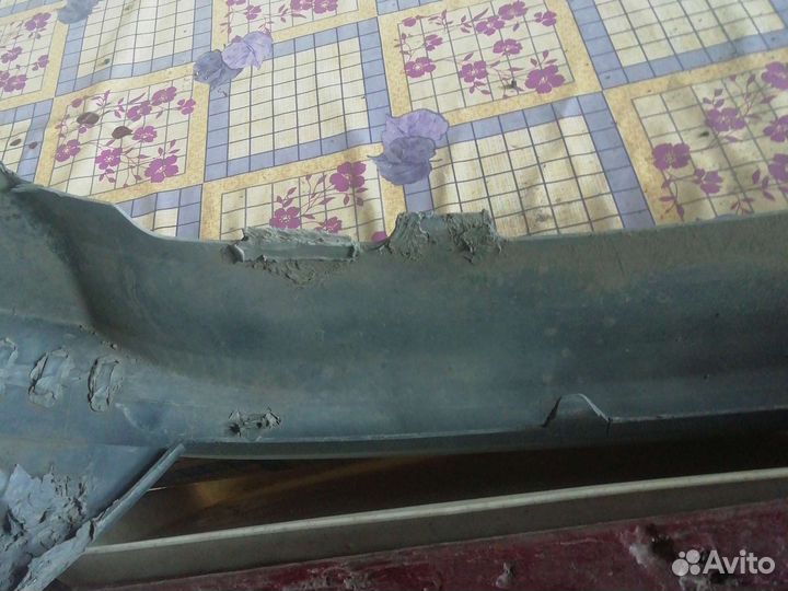 Бампер Солярис рестайлинг первого поколения