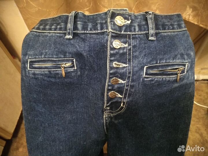 Джинсы wally'S, на “болтах”, W27 L32