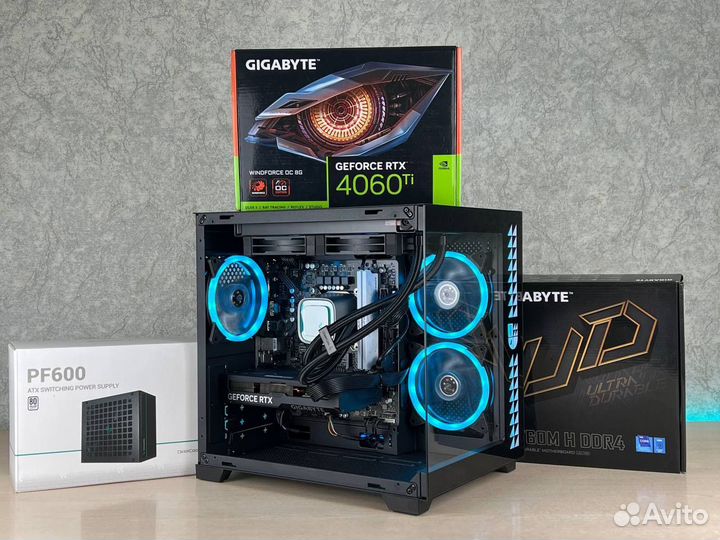 Игровой пк i5-13400f/RTX 4060 ti/32GB