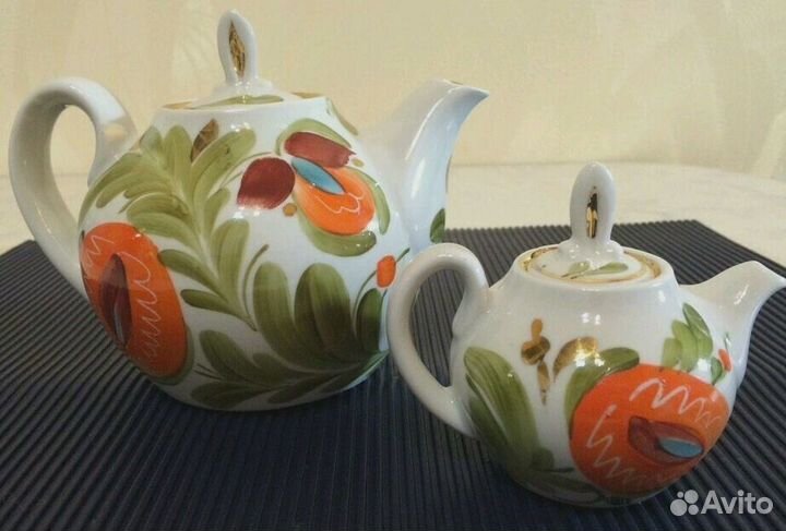 Дуэт чайников Городница.СССР.Редкие