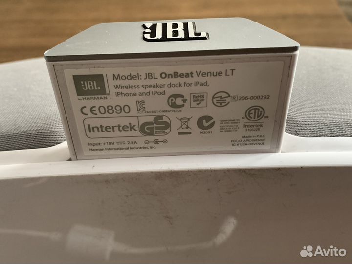 Док станция JBL onBeat Venue LT