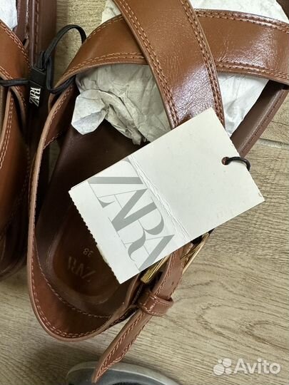 Сандалии zara 38