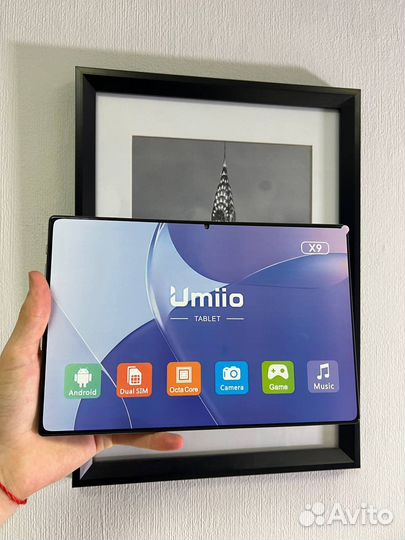 Планшет umiio x9 гарантия+новый