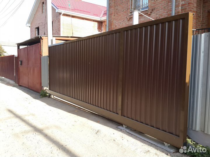 Откатные ворота Alutech ProTrend