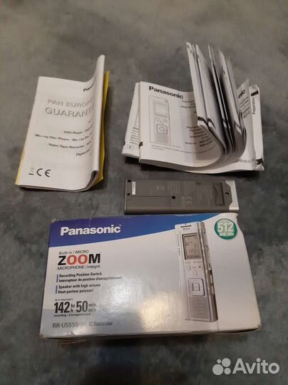 Цифровой Диктофон Panasonic RR-US550