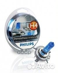 Комплект ламп 12V H4 60/55W Dimond Vision HCV 1