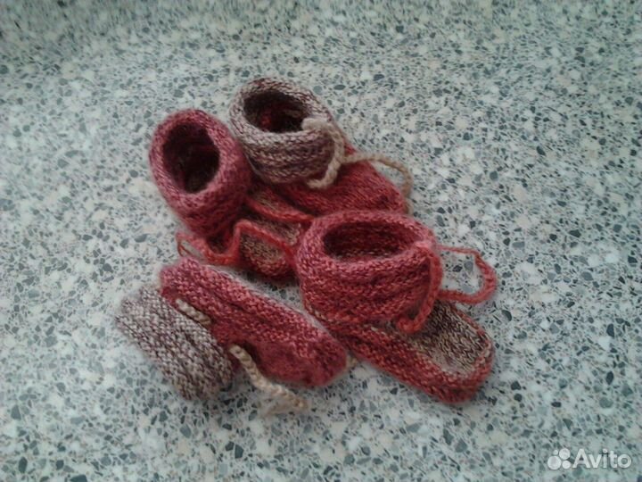 Вязаные носки