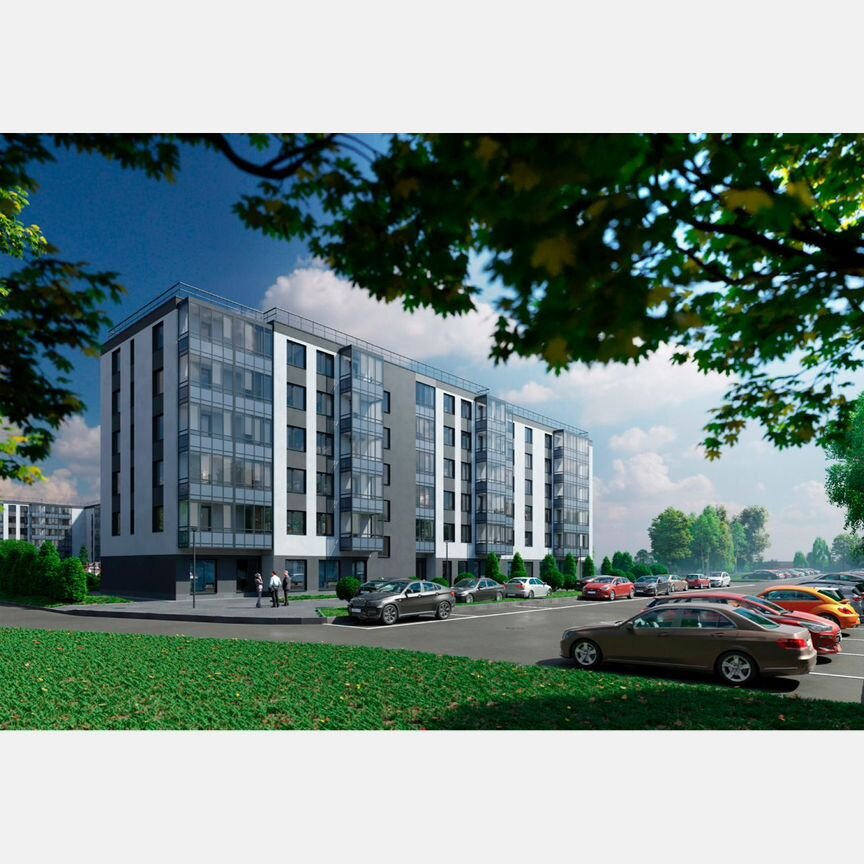 Квартира-студия, 29,9 м², 4/6 эт.