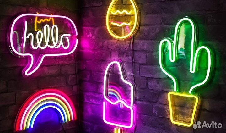 Изготовление неоновых вывесок