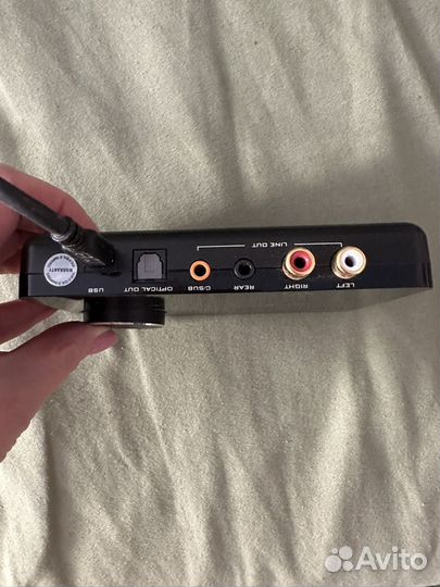 Внешняя звуковая карта Creative labs sb1090