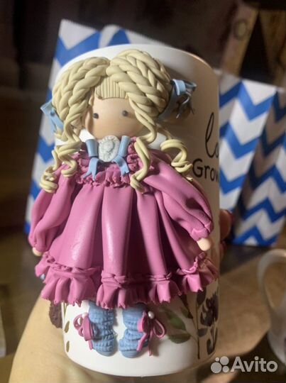 Кукла на кружке