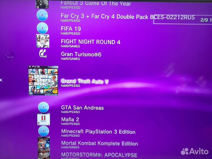 Sony playstation 3 super slim 500gb прошитая 41игр