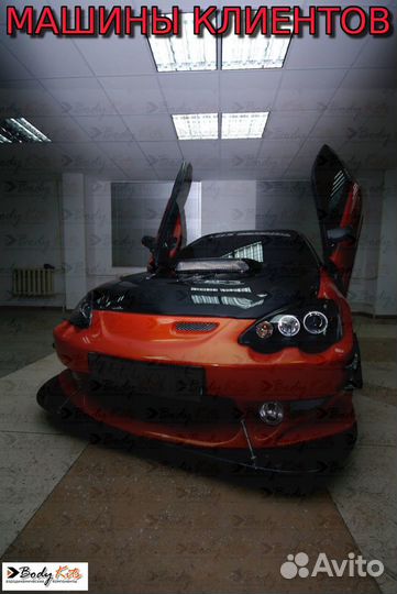 Передний бампер Acura RSX для Honda Civic EK 96-00