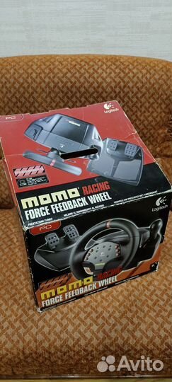 Игровой руль logitech momo racing