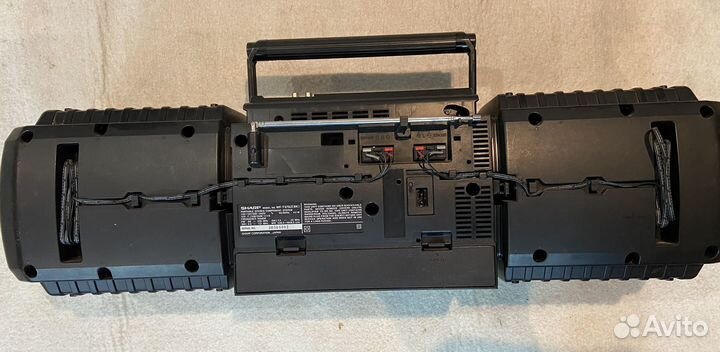 Кассетный магнитофон sharp WF-T379Z(BK)