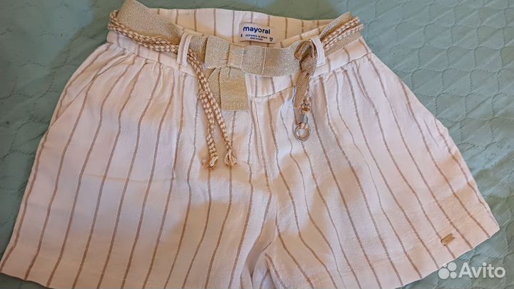 Платье для девочки zara 128 и шорты mayoral 128