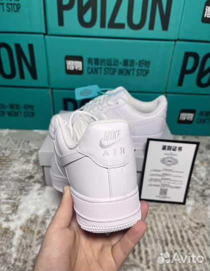 Кроссовки Nike Air Force 1 белые