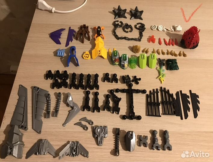 Lego bionicle детали