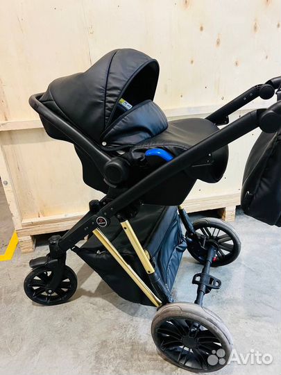Коляска 3 в 1 Delorian premium