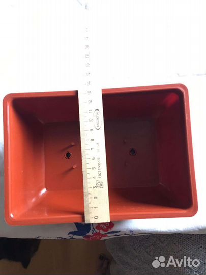 Горшок для цветов пластик