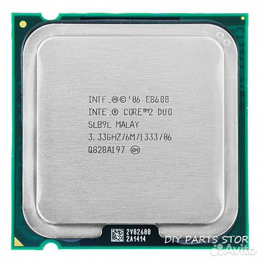 Intel core 2 duo e8600