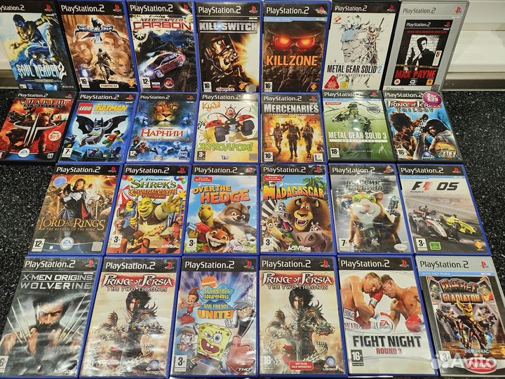 Диски для Sony Playstation 2