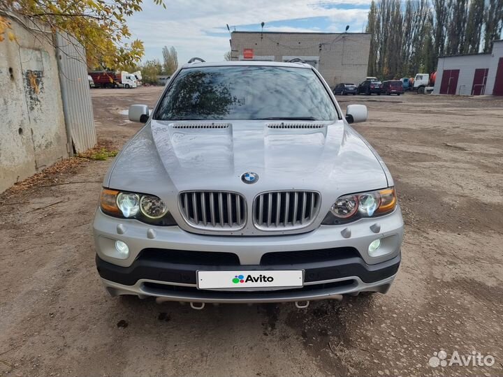 BMW X5 4.8 AT, 2004, 305 000 км