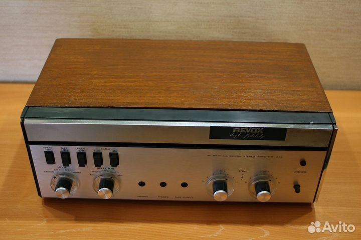 ReVox A50. винтажный HI END. питание 58800 mF