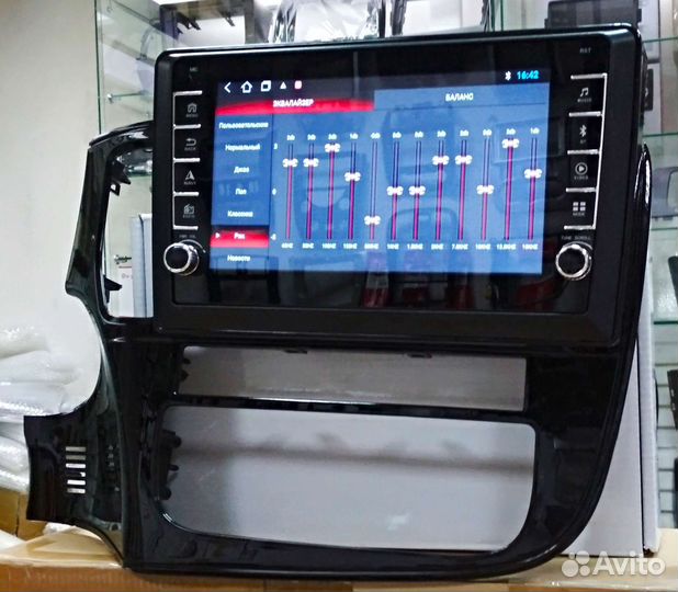 Mitsubishi Outlander магнитола Android крутилки