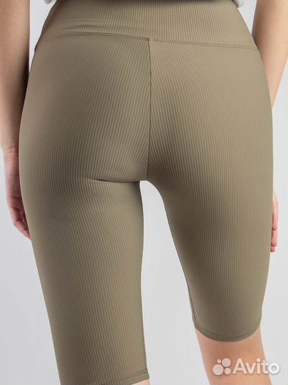 Велосипедки женские спортивные высокая талия шорты