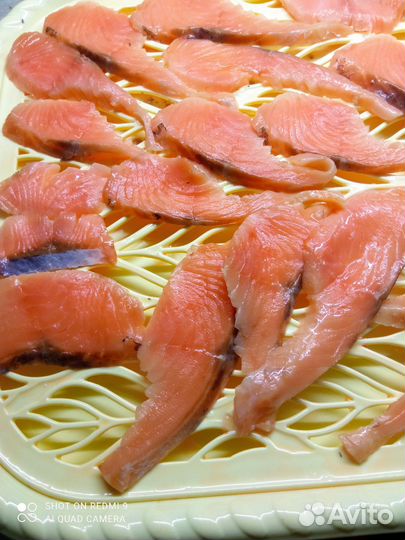 Рыба красная малосольная