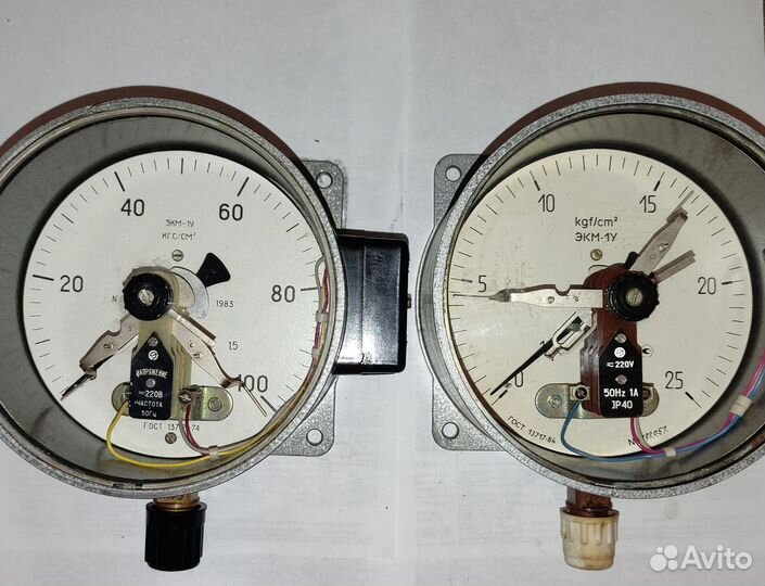 Манометр электроконтактный экм