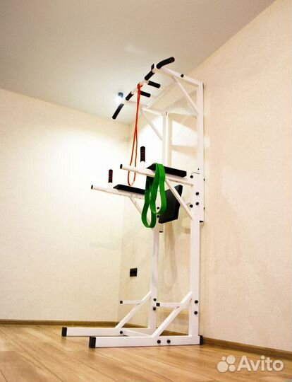 Напольный турник + брусья + пресс, разборная конст