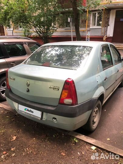 Renault Logan 1.4 МТ, 2007, 198 700 км