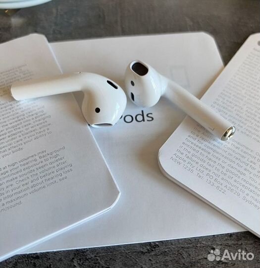 Беспроводные наушники apple airpods 2