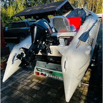 Моторная лодка HDX 370 AL.,Mercury 9,9MH 4т, Балтийск