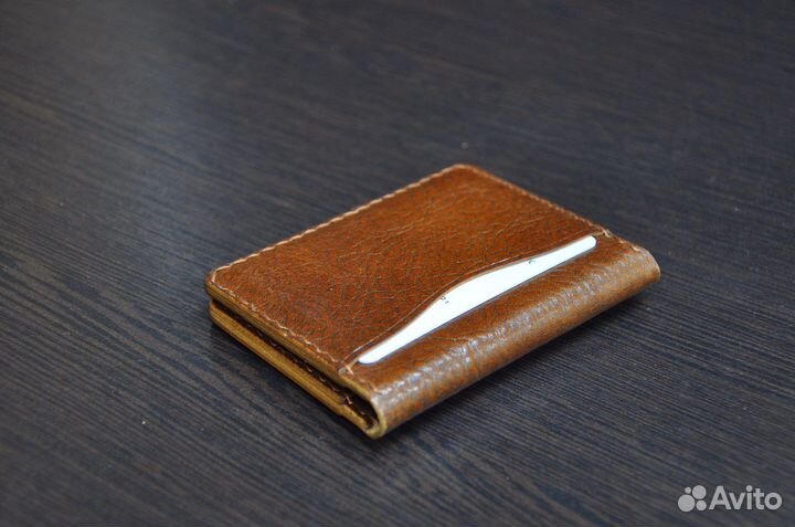 Картхолдер из натуральной кожи