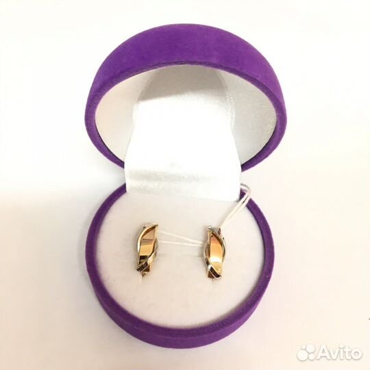 Золотые серьги (23485)