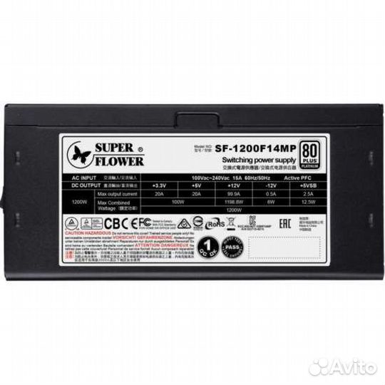 Блок питания Super Flower Leadex SE Platinum 1200