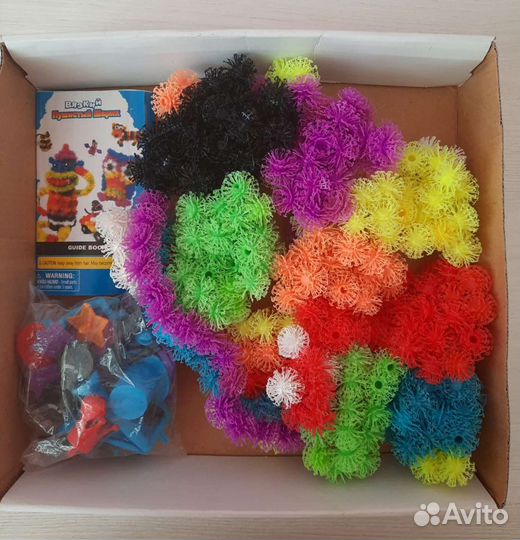 Конструктор вязкий пушистый шарик